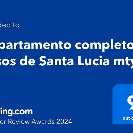 Departamento Completo A Pasos De Santa Lucia Mty Appartement Monterrey Buitenkant foto